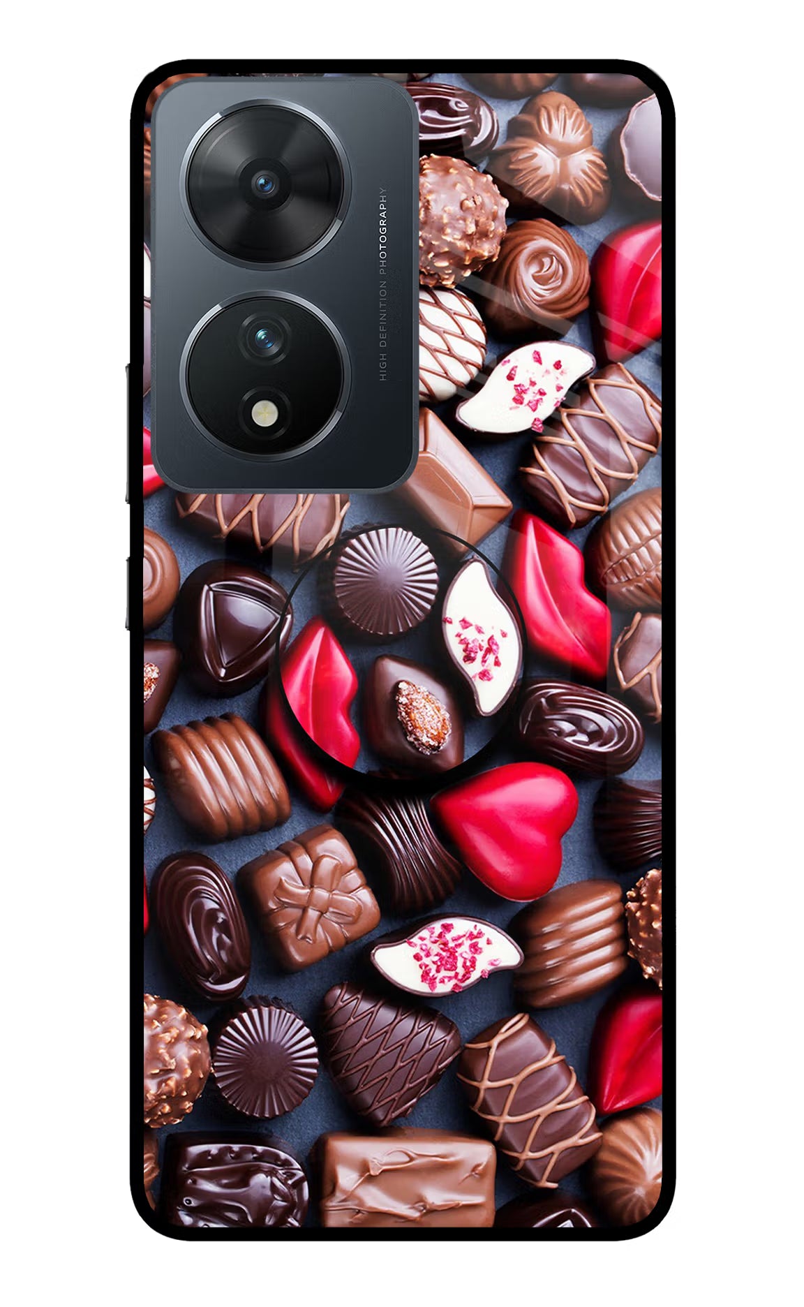 Chocolates Vivo T2 5G Pop Case by Casekaro