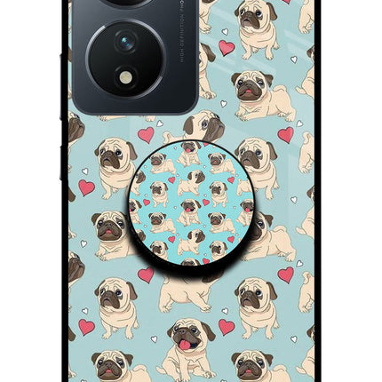 Pug Dog Vivo T2 5G Pop Case by Casekaro
