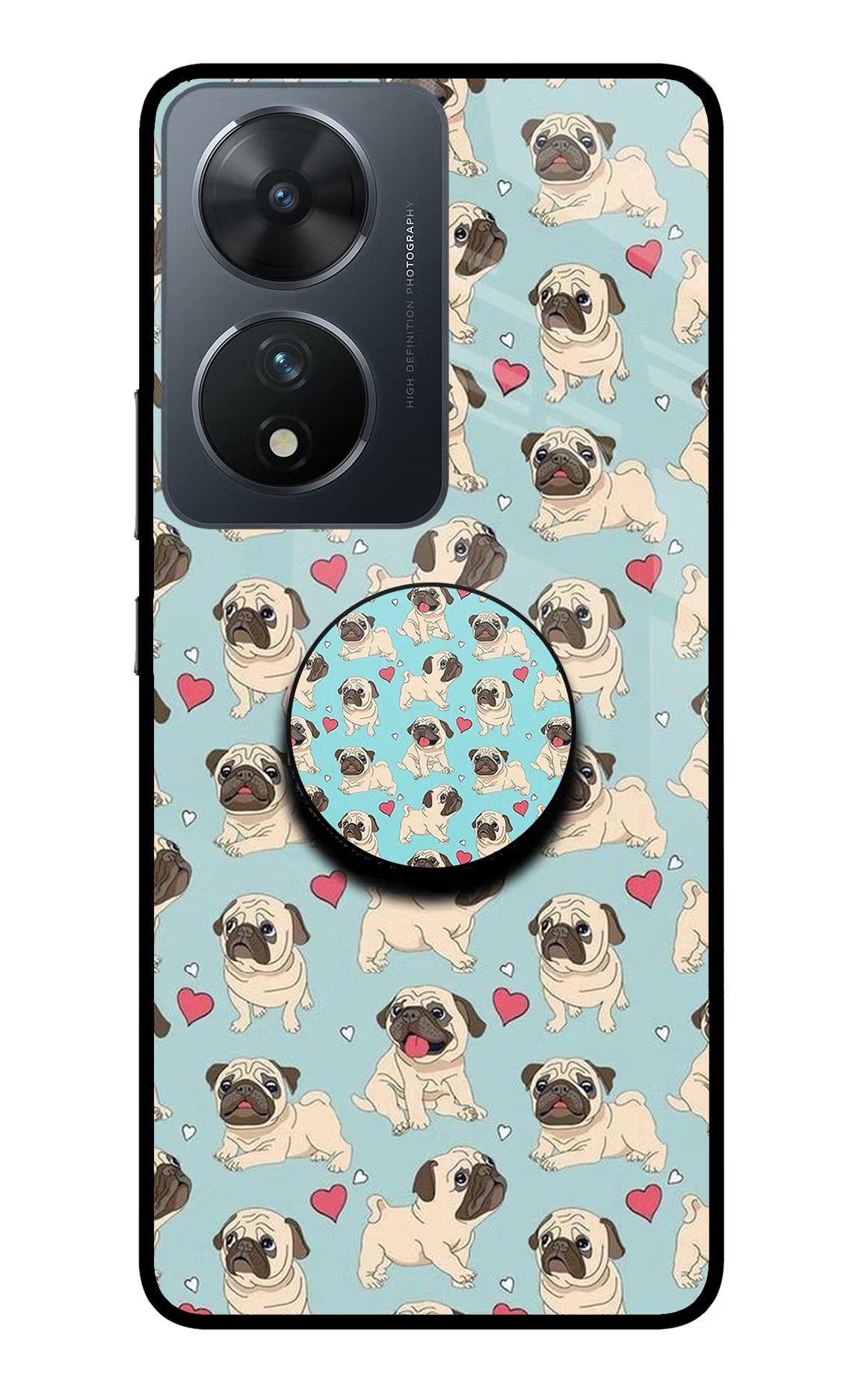 Pug Dog Vivo T2 5G Pop Case by Casekaro