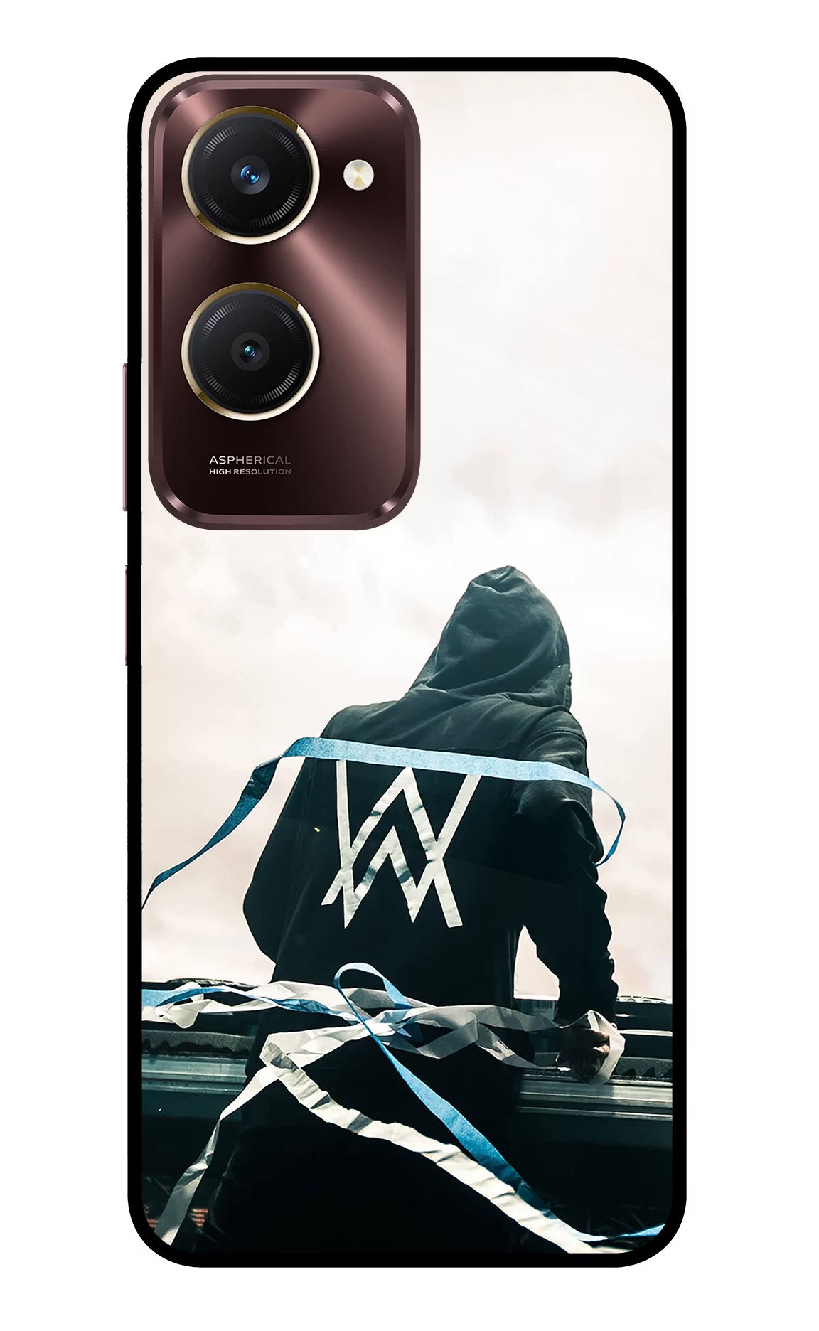 Alan Walker Vivo Y28s 5G Glass Case