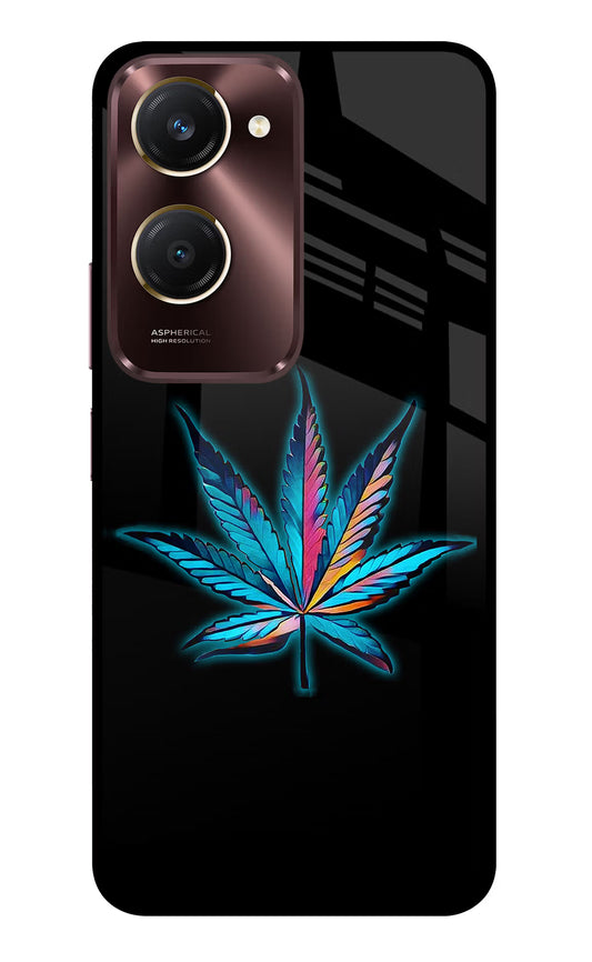 Weed Vivo Y28s 5G Glass Case