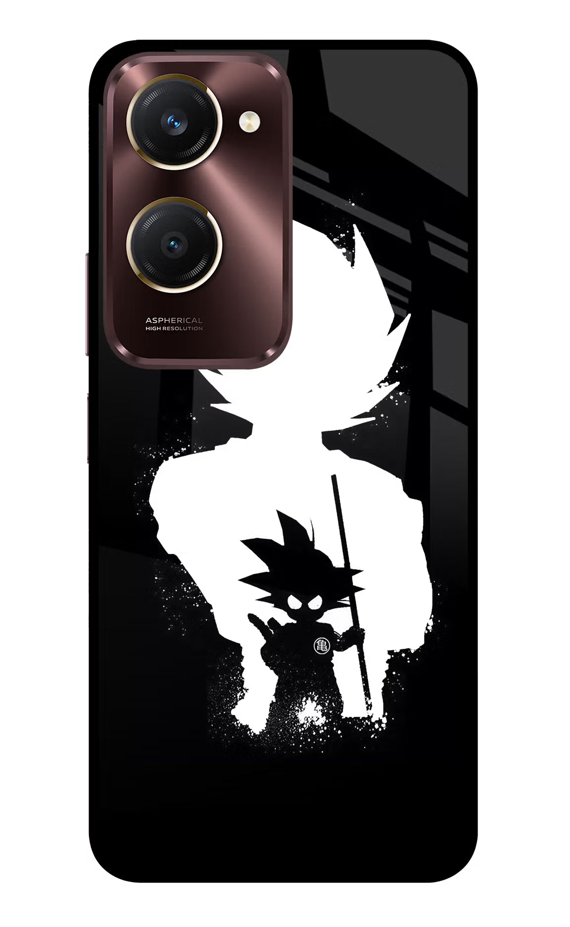 Goku Shadow Vivo Y28s 5G Glass Case