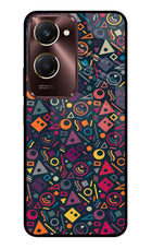 Geometric Abstract Vivo Y28s 5G Glass Case
