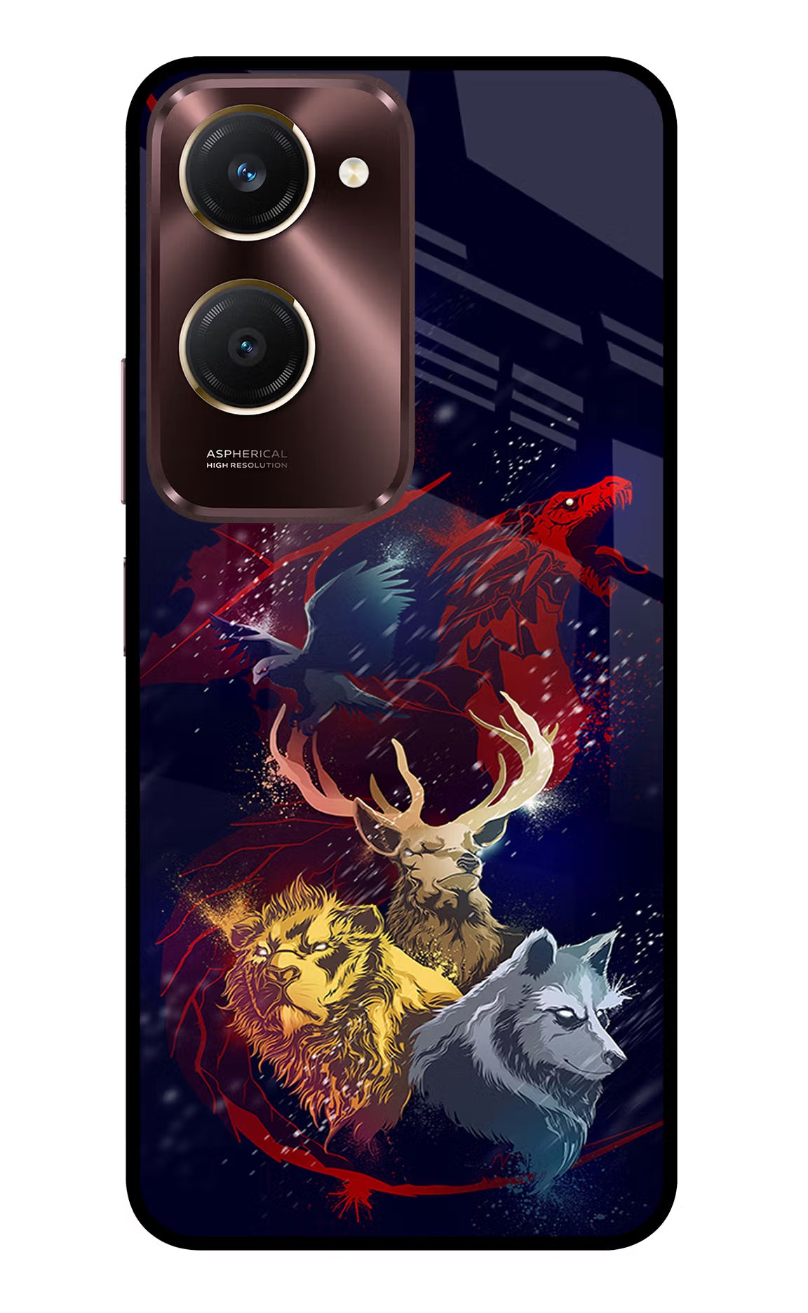 Game Of Thrones Vivo Y28s 5G Glass Case