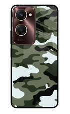 Camouflage Vivo Y28s 5G Glass Case