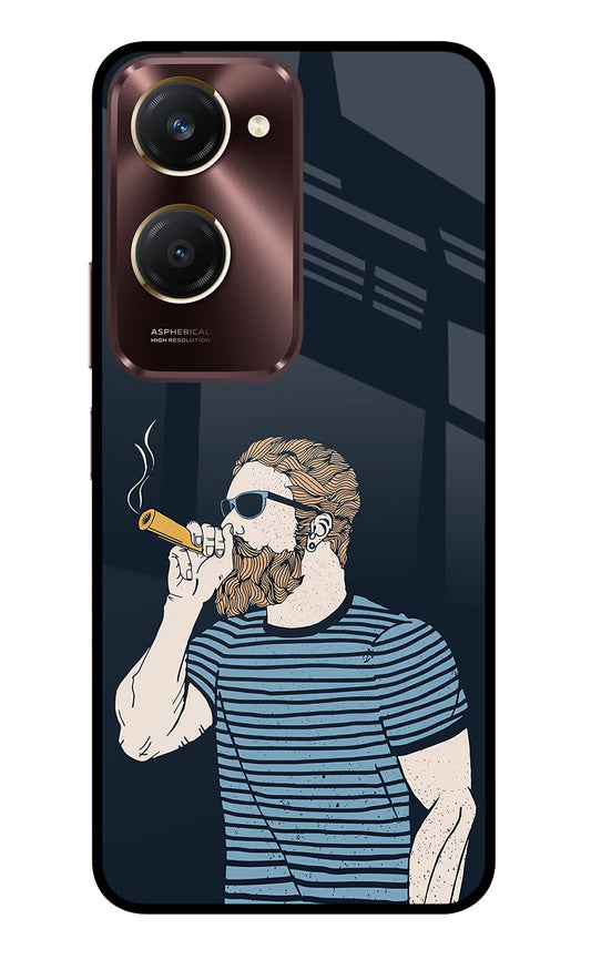 Smoking Vivo Y28s 5G Glass Case