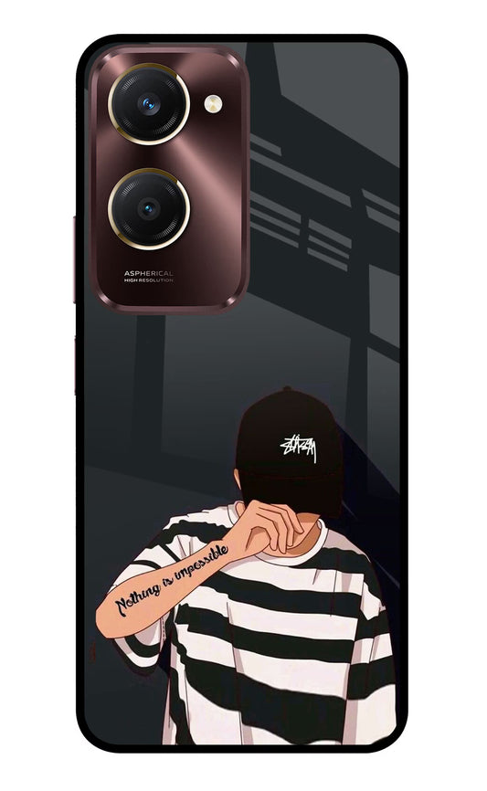 Aesthetic Boy Vivo Y28s 5G Glass Case