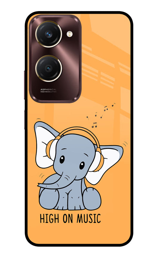 High On Music Vivo Y28s 5G Glass Case