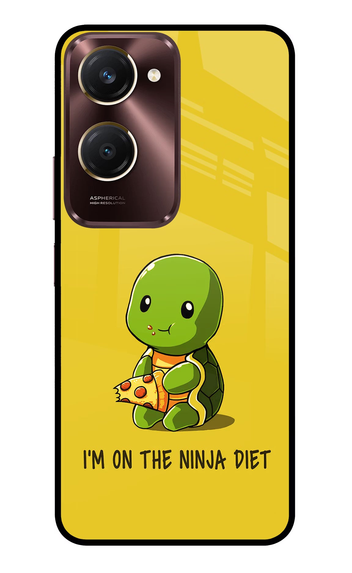 I'm on Ninja Diet Vivo Y28s 5G Glass Case