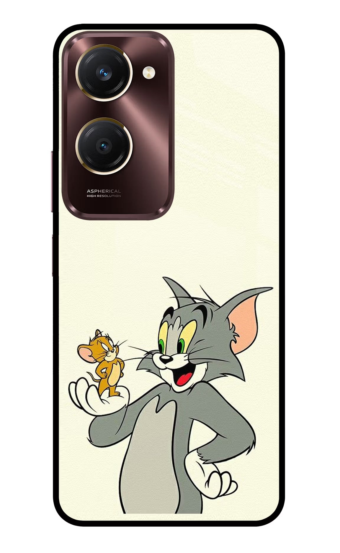 Tom & Jerry Vivo Y28s 5G Glass Case