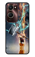 Thor Hammer Mjolnir Vivo Y28s 5G Glass Case