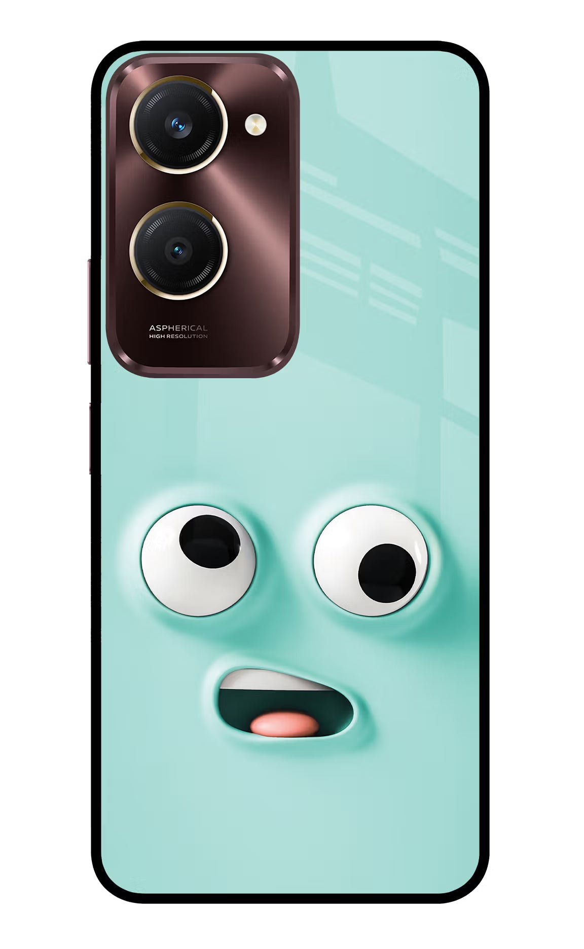 Funny Cartoon Vivo Y28s 5G Glass Case