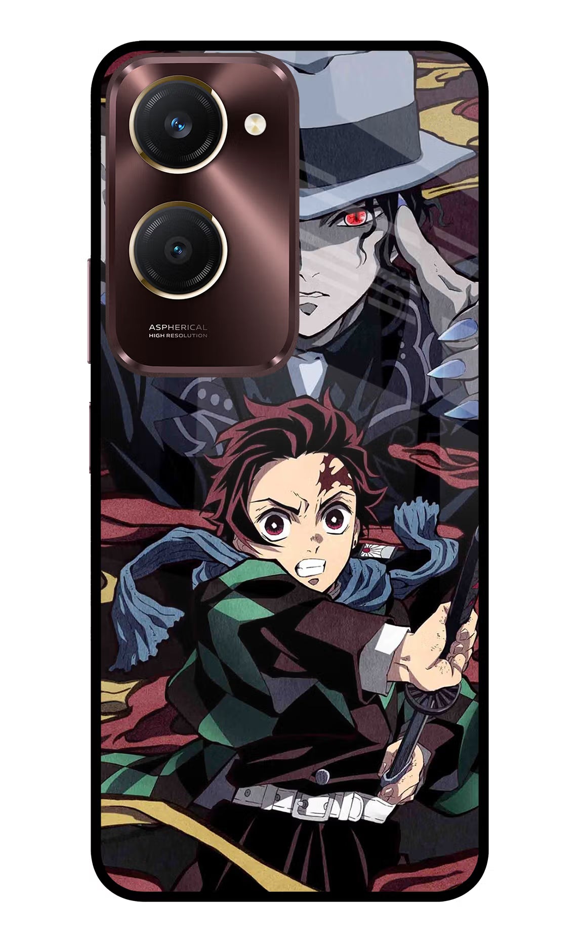 Demon Slayer Vivo Y28s 5G Glass Case