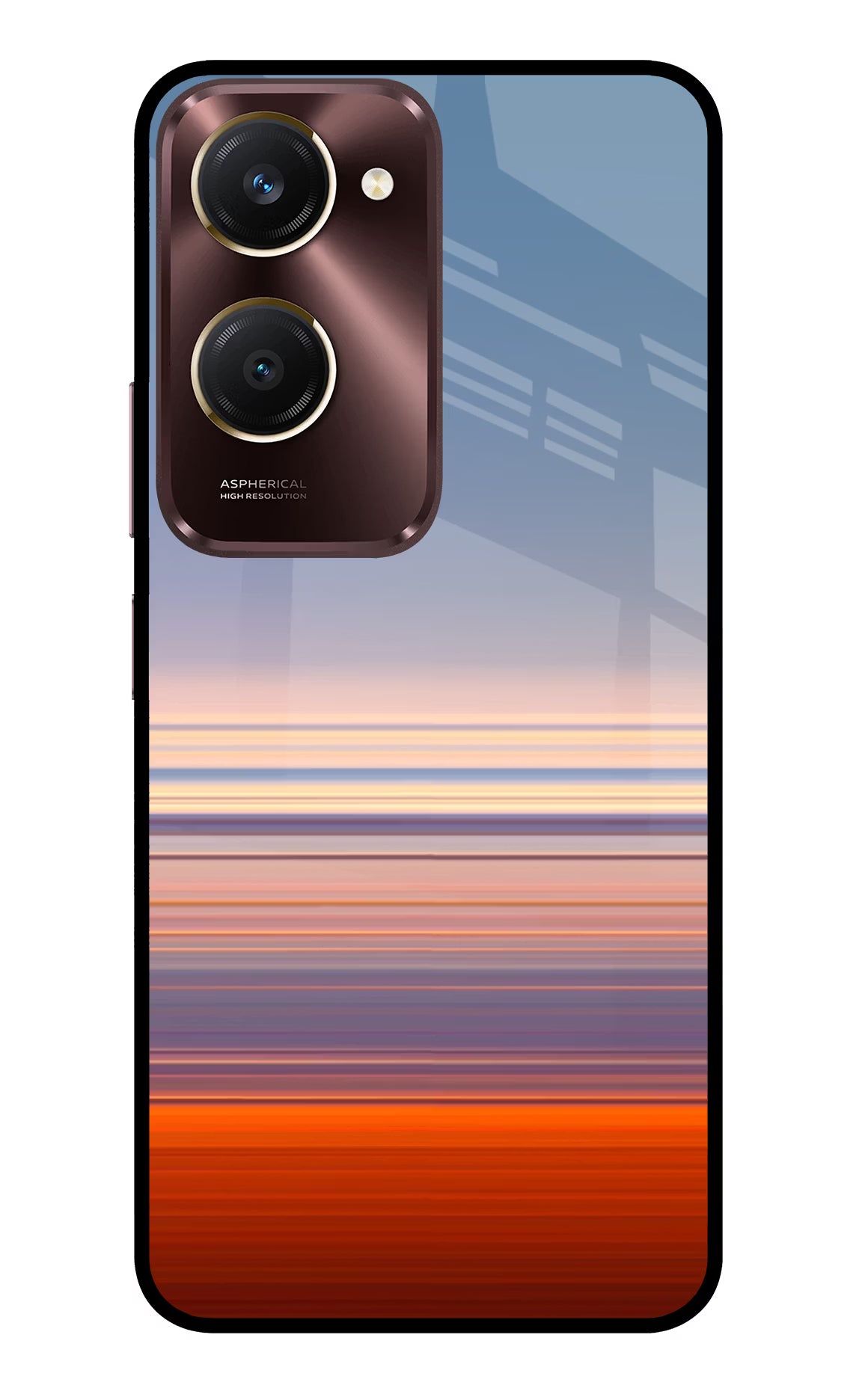 Morning Colors Vivo Y28s 5G Glass Case