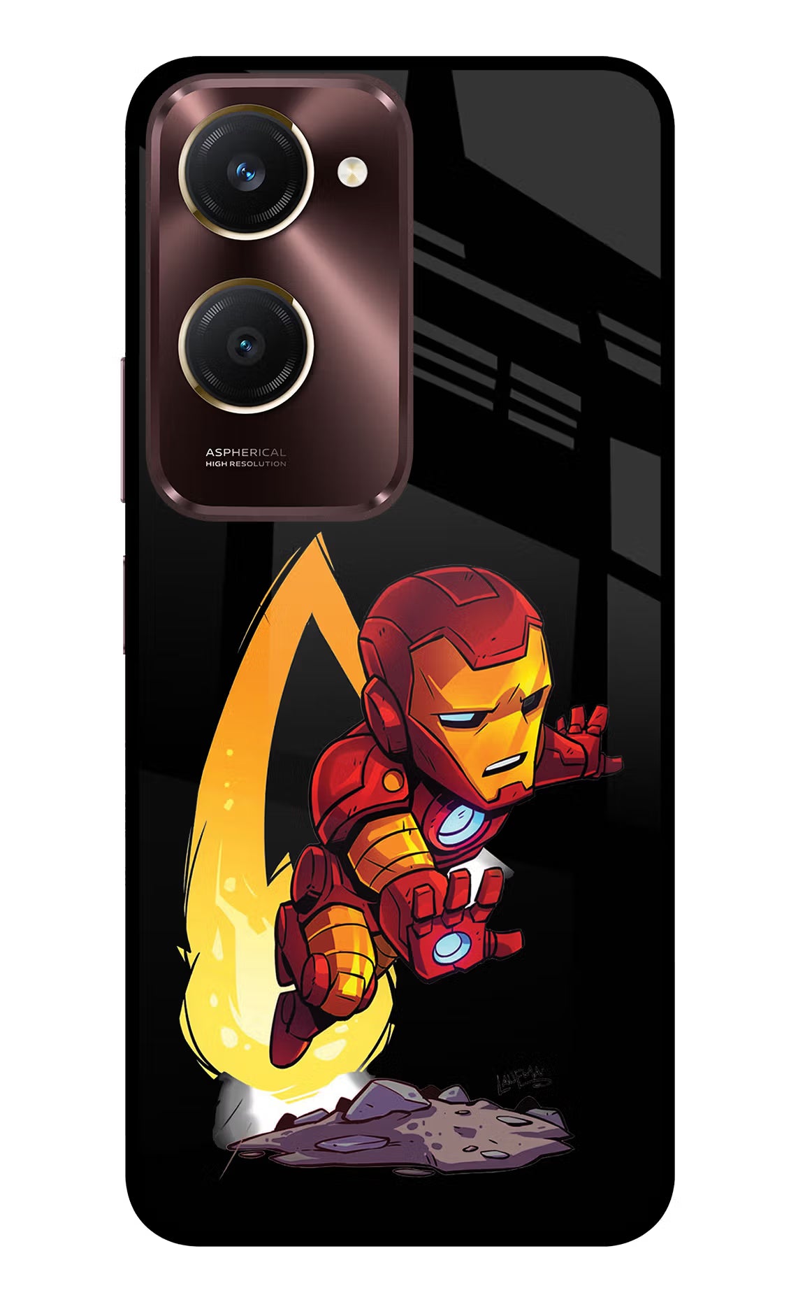 IronMan Vivo Y28s 5G Glass Case