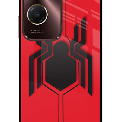 Spider Vivo Y28s 5G Glass Case Back Cover by Casekaro