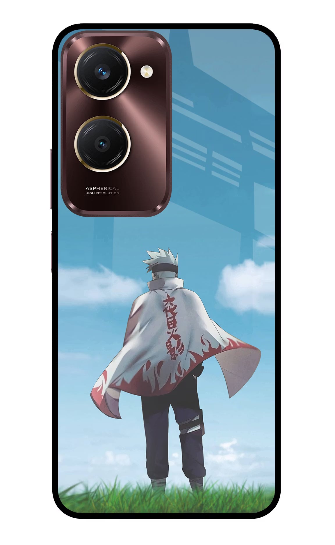 Kakashi Vivo Y28s 5G Glass Case