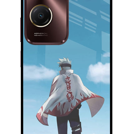 Kakashi Vivo Y28s 5G Glass Case Back Cover by Casekaro