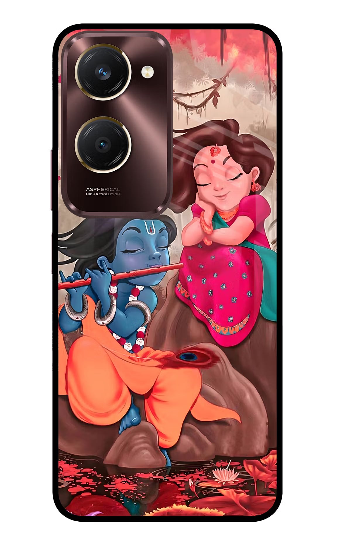 Radhe Krishna Vivo Y28s 5G Glass Case