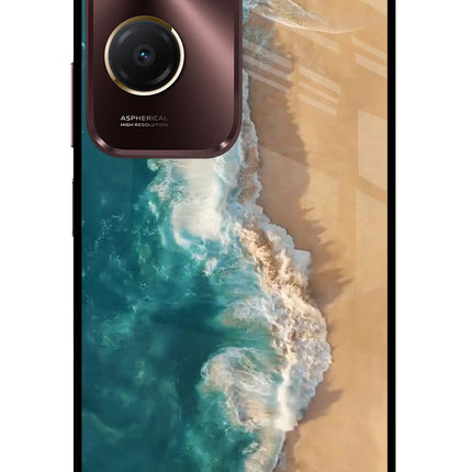 Ocean Beach Vivo Y28s 5G Glass Case