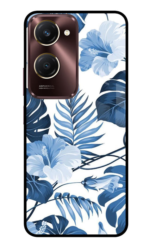 Fabric Art Vivo Y28s 5G Glass Case