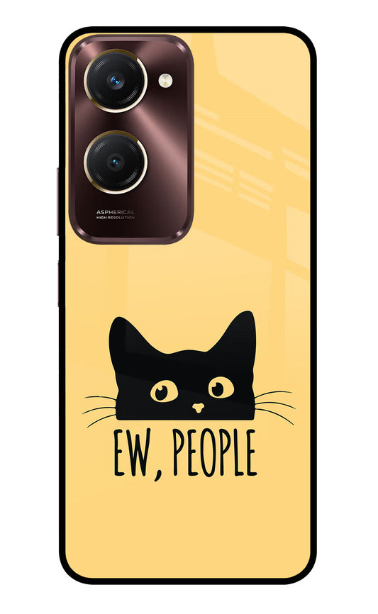 Ew People Catitude Vivo Y28s 5G Glass Case