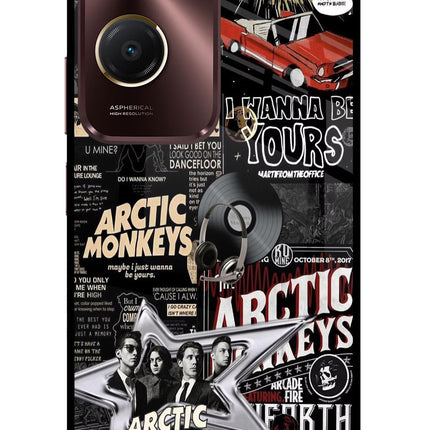 Arctic Monkeys Vivo Y28s 5G Glass Case