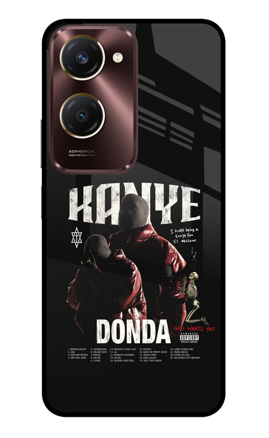 Donda Kanye West Vivo Y28s 5G Glass Case
