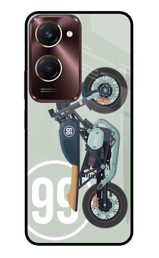Classic Cafe Racer 99 Vivo Y28s 5G Glass Case