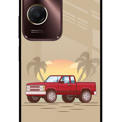 Desert Classic Drive Vivo Y28s 5G Glass Case