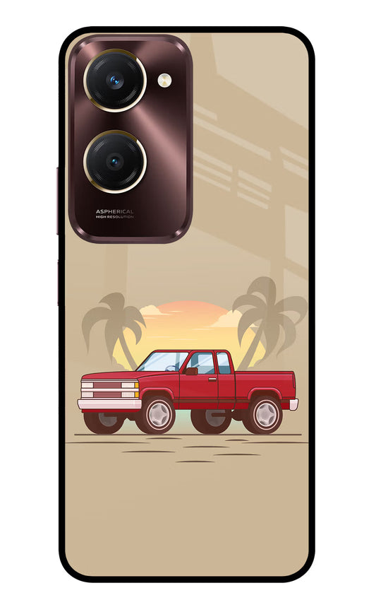 Desert Classic Drive Vivo Y28s 5G Glass Case