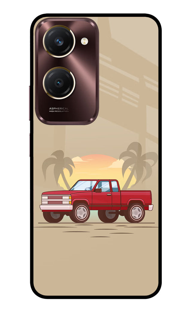 Desert Classic Drive Vivo Y28s 5G Glass Case