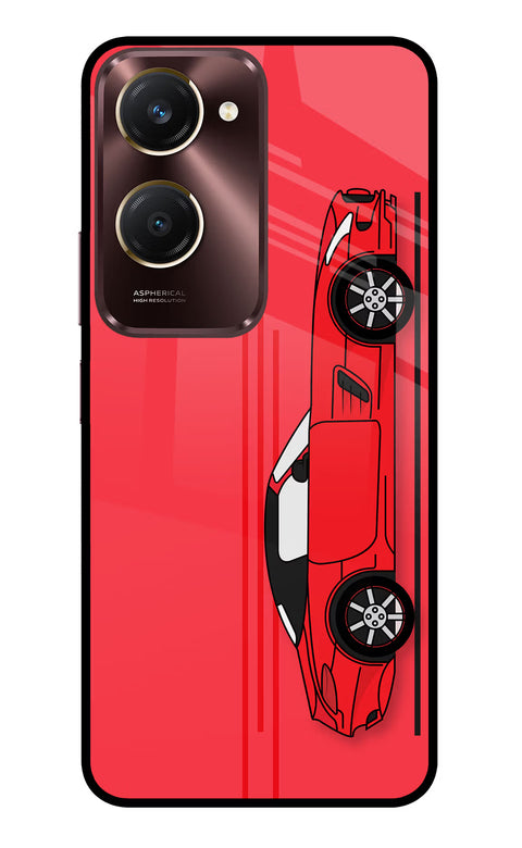Red Velocity Vivo Y28s 5G Glass Case