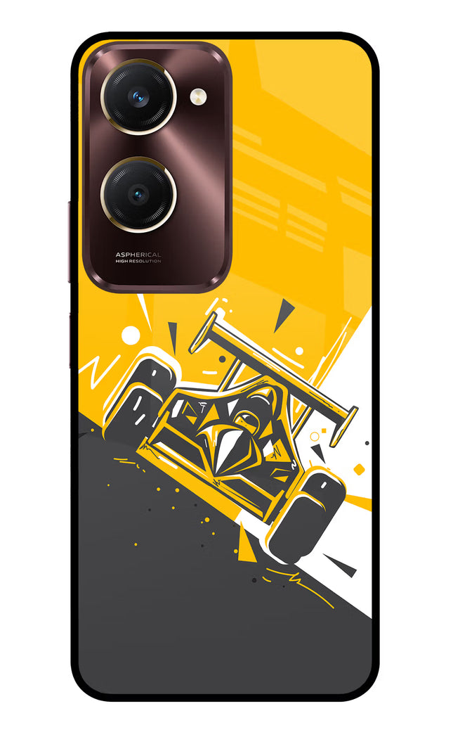 Track King Vivo Y28s 5G Glass Case