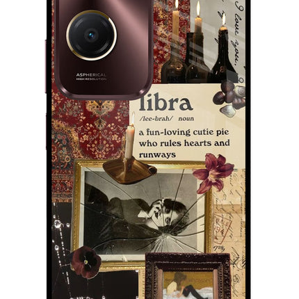Libra Zodiac Vivo Y28s 5G Glass Case