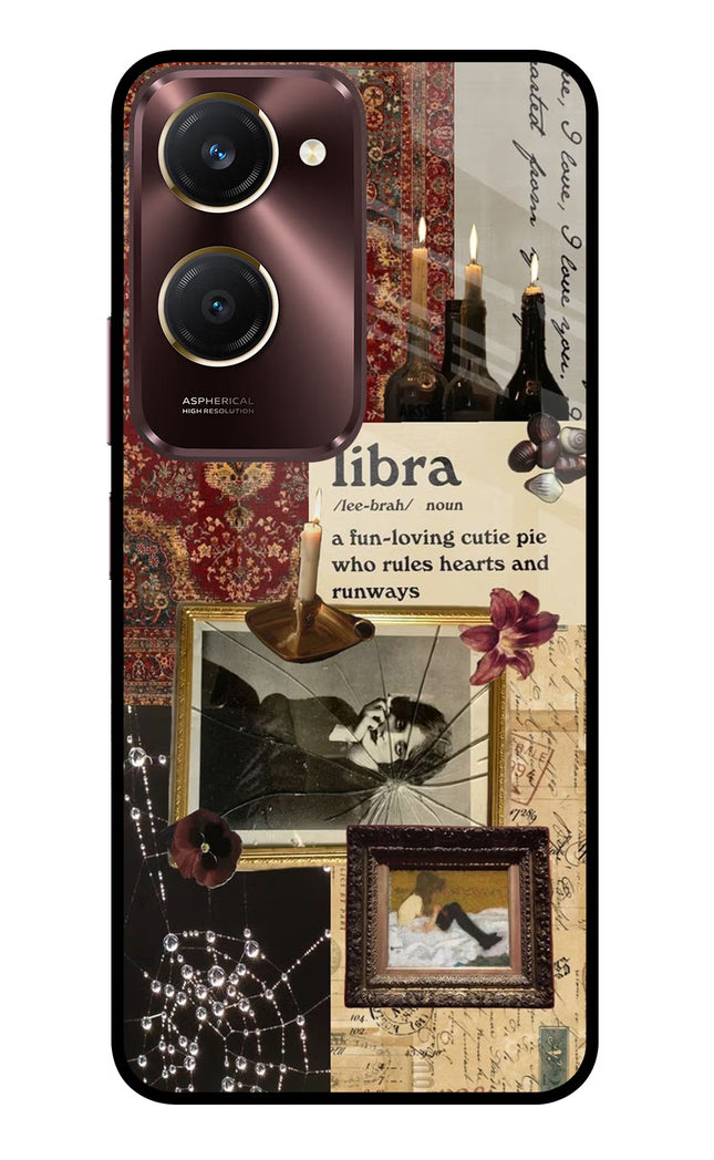 Libra Zodiac Vivo Y28s 5G Glass Case