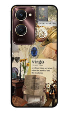 Virgo Zodiac Vivo Y28s 5G Glass Case