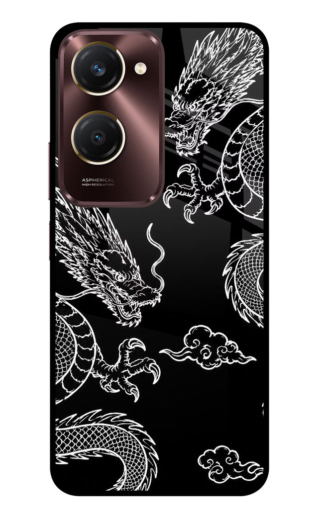 Twin Dragons Vivo Y28s 5G Glass Case