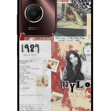 Taylor Swift Vivo Y28s 5G Glass Case