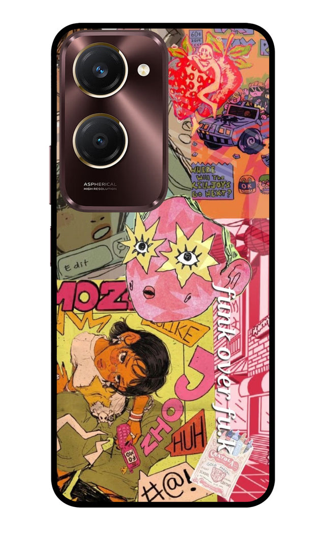 Funkover Vivo Y28s 5G Glass Case
