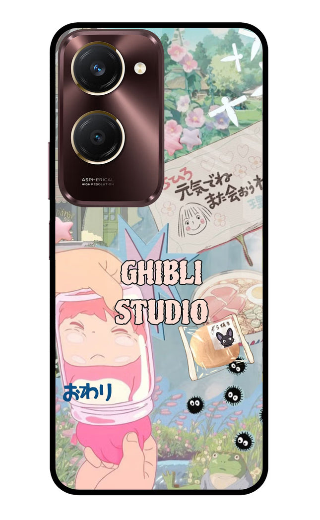Studio Ghibli Vivo Y28s 5G Glass Case