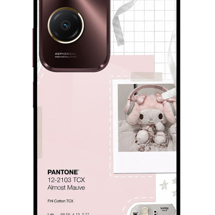 Pantone Asthetic Vivo Y28s 5G Glass Case