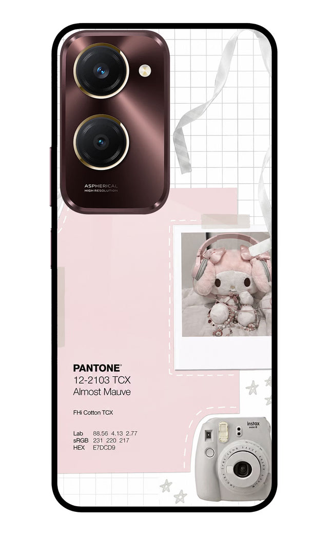 Pantone Asthetic Vivo Y28s 5G Glass Case