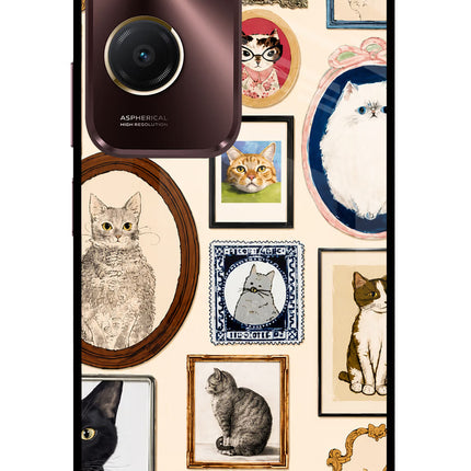 Mirror Cats Vivo Y28s 5G Glass Case