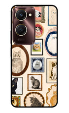 Mirror Cats Vivo Y28s 5G Glass Case