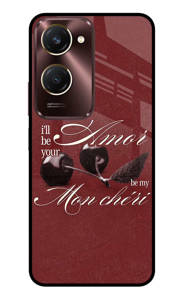 Velvet Cherry Vivo Y28s 5G Glass Case