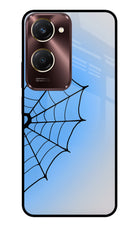 Blue Web Vivo Y28s 5G Glass Case