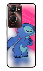 Stitch Hug Vivo Y28s 5G Glass Case
