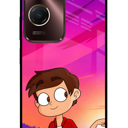 Marco Sunset Vivo Y28s 5G Glass Case