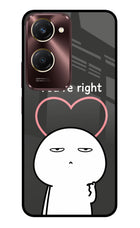 You're Right Vivo Y28s 5G Glass Case